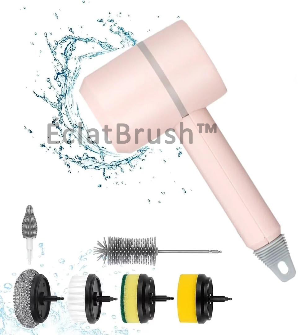 ÉclatBrush™ : La brosse de nettoyage électrique rechargeable.